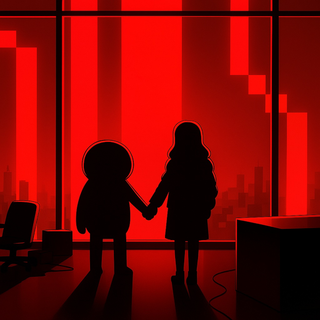 Brad studying and floating