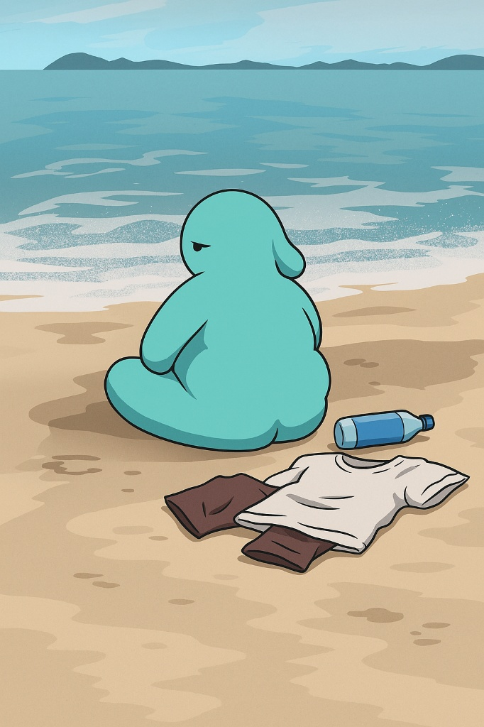 Brad with a friend looking confident